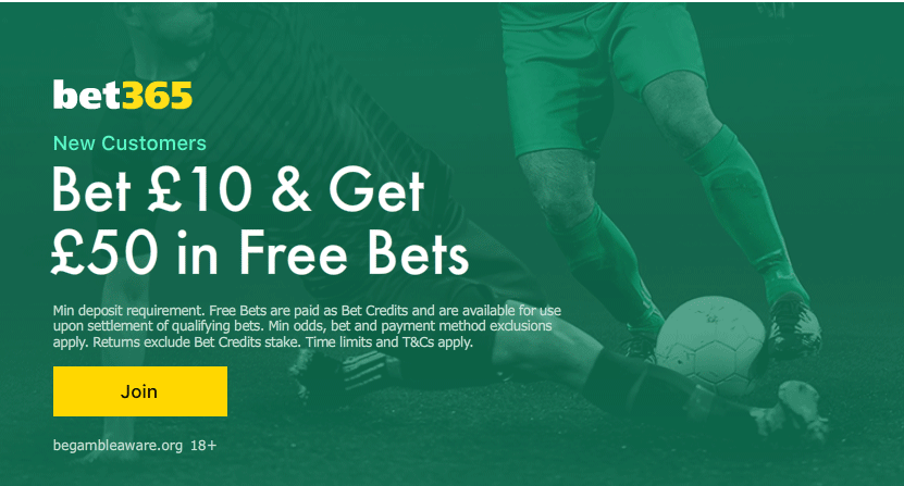 Bet365 Open Account Offer